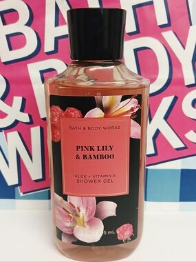 Bath and Body Works Pink Lily and Bamboo Shower Gel